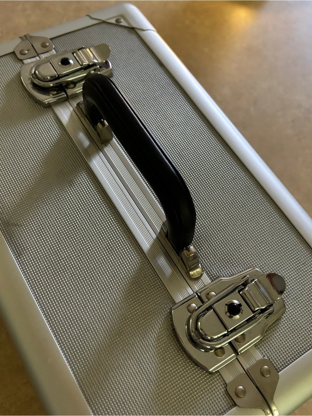 Sephora Silver Makeup Case